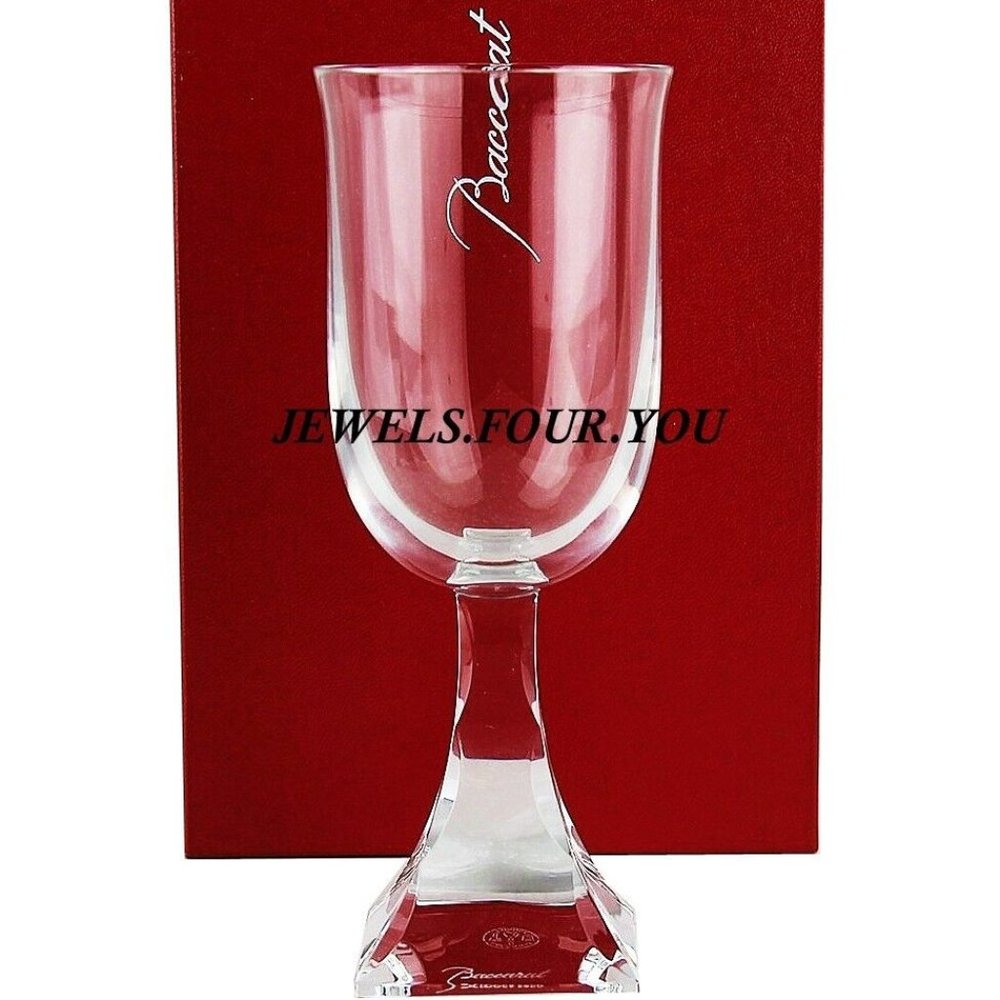 BACCARAT MALADETTA AMERICAN WHITE WINE LEAD CRYSTAL GLASS MADE IN FRANCE NEW